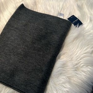 Brand New Lucky Brand Solid Gray Scarf